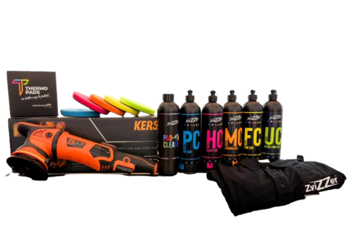 Kers Anniversary Polishing System – Maschine, Pads & Zvizzer Polishes